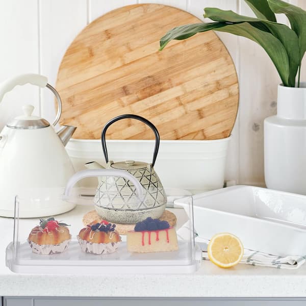 Rektangulær brødboks Dessertbeholder 12,5x7,5x3,5 tommer
