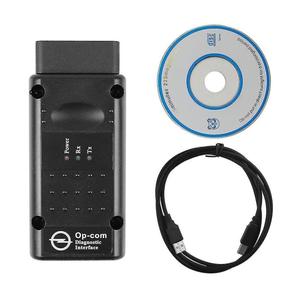 WA0038 Op-com Diagnostisk Værktøj VAG1.59 Fw Opel Scanner