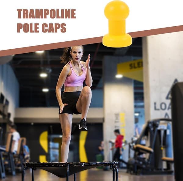10 st. trampolinstolpskydd, ersättningsskydd, trampolinstolpshattar, skyddslock