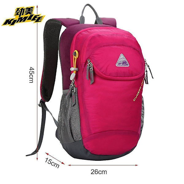 20L Reise- og turryggsekk for sykling, utendørs, unisex
