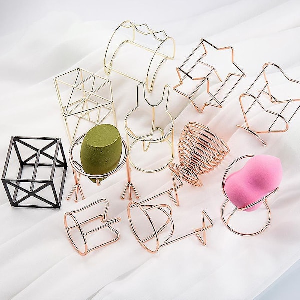 Skønhedssvamp Blender Holder, Makeup Sponge Tørrestativ Opbevaring