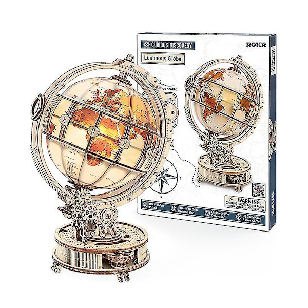 Teleskop Jorden 3D Trepusles DIY Ornament