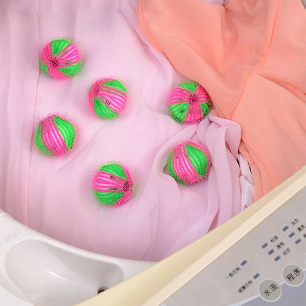 6 st hårgripande tvätt Tvättmaskin bollar