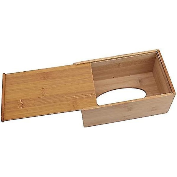 Tyylikäs Bamboo Square Tissue Box -paperirullan säilytyslaatikko