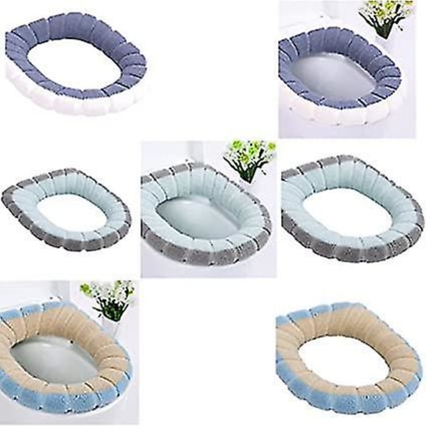 Toalettlock-Värmare, 3-pack, Tvättsbart Sittskydd