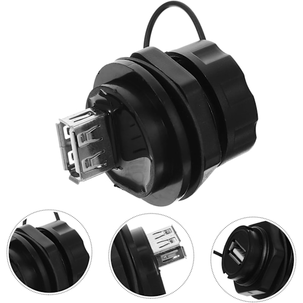 Usb 2.0 Gjennomgangskontakt Uavhengig Sokkeldesign 480mbps Hastighet for Industrielt Utstyr