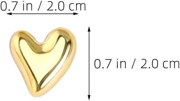 30 stk. hjerteformede tegnestifter dekorative tegnestifter hjerte-pushpins