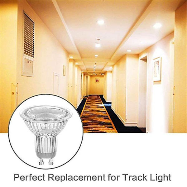 6 kpl himmennettävät LED-lamppu spottivalot 5w COB GU10 GU5.3 Spottivalo