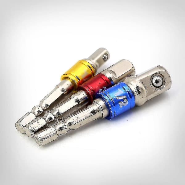 1/4 Hex Bit Magnetisk Borrbit Förlängningshållare Borrmaskin Byte Förlängning