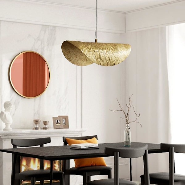 46cm LED Pendellampe Lotusblad-formet Metal Lampskærm
