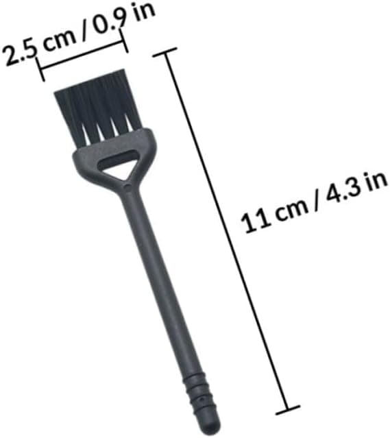 20 st kafferengöringsborste dammborste ABS-material svart espressomaskin