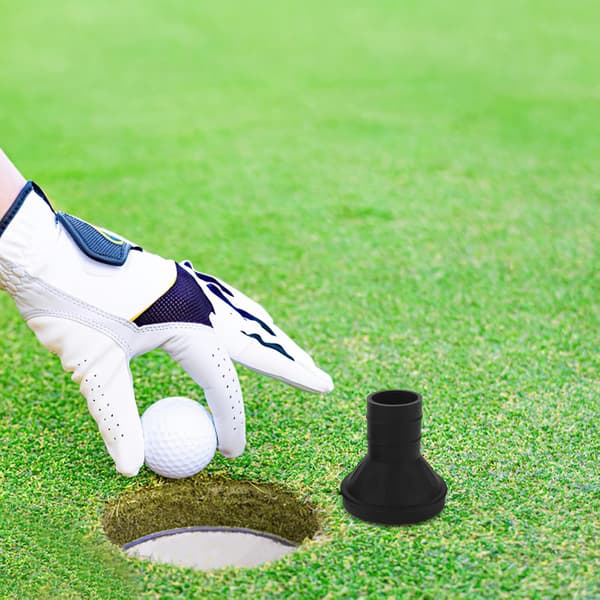 2 stk. silikon golfballhenter med sugekopper for putter, solid gjenbrukbar golfballplukker