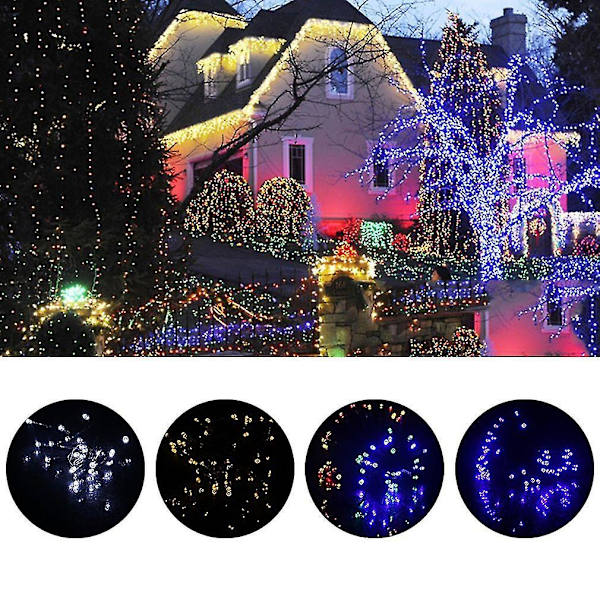 12m 100LED IP68 Julelysstreng Juleblys Fe