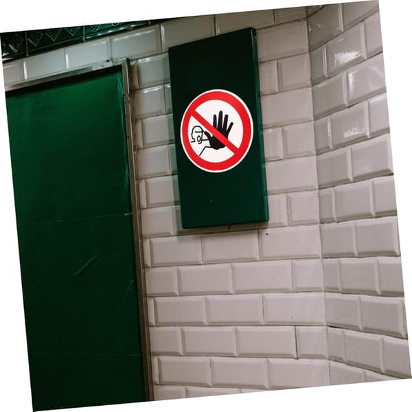 3 st varningsdekaler Ingen ingång Säkerhetsskyltar Varningsdekaler för skolfönstersäkerhet