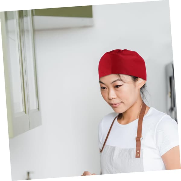 Japansk restaurangkockmössa Bekväm andningsbar polyester Vuxen kockmössor