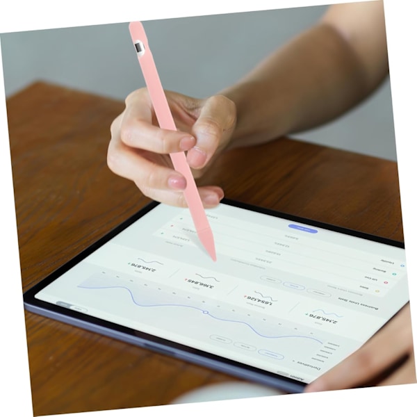 Användbart silikonskyddsfodral för Stylus Penna Kompatibelt med Apple Pencil 1