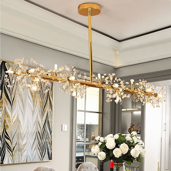 105cm LED Hengelampe Enkelt Design Metall Blomster Stil