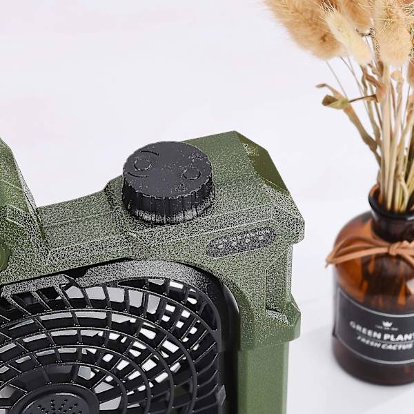 2-i-1 Camping LED-lys med ventilatorteltlampe, 3 lysstyrkeindstillinger