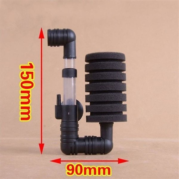 Bio Fish Tank Filter Svampfilter Akvarium Biokemisk