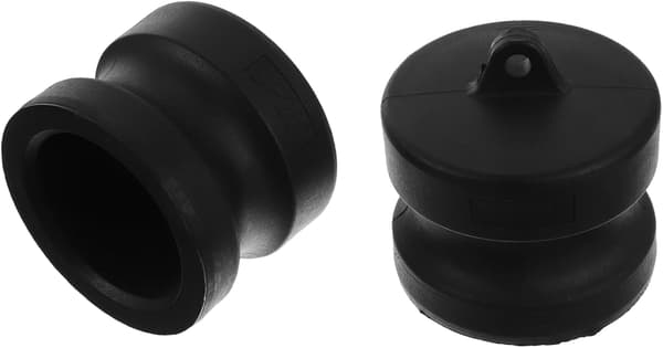 2st Cam Lock Dammskydd PP Plast Camlock Koppling Slangkopplingar för Pumpadapter Cam Lock Elektriska Kopplingar