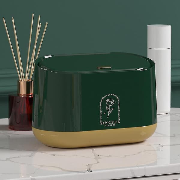 Kontor Dressing Table Søppelbøtte Skrivebord Mini Bin Søppel, c