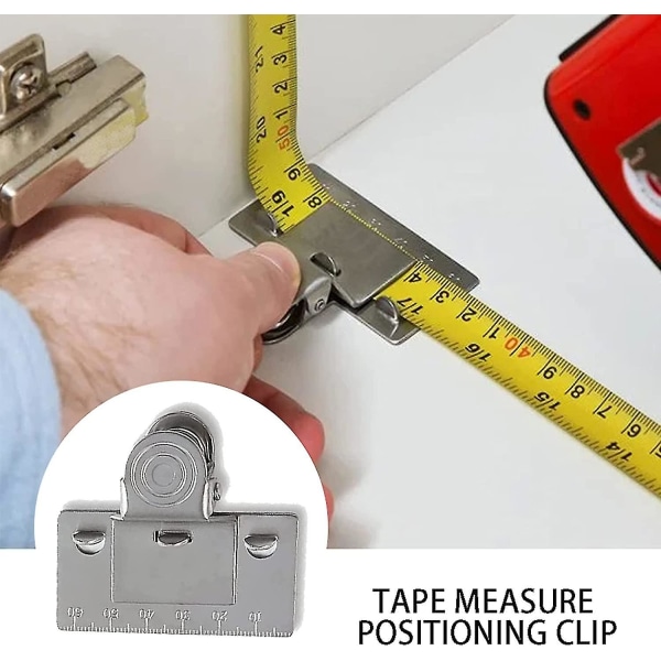 Precision Tape Measuring Tool Målebånd Clips Målebånd Clip Holder