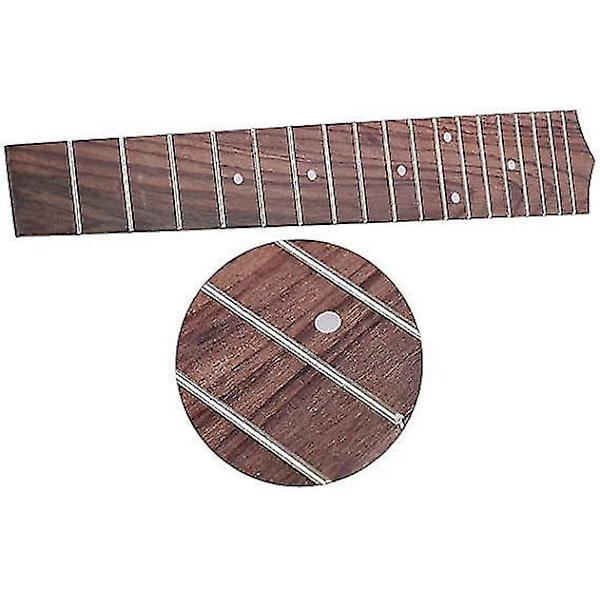 26 Tommer Tenor Ukulele Rosentre Frettbrett 18 Bånd