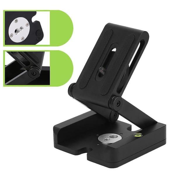 Foldbar Z-Stativholder Tripod Kit Flex Tilt Head Pan