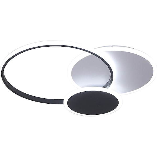 52cm Loftlampe LED Cirkel Design Flush Mount Metal Klassisk