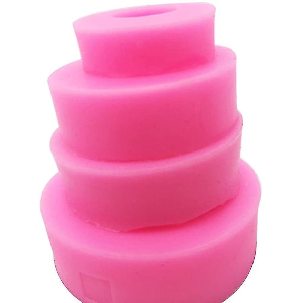4 Silikonformer for julekakedekorasjon