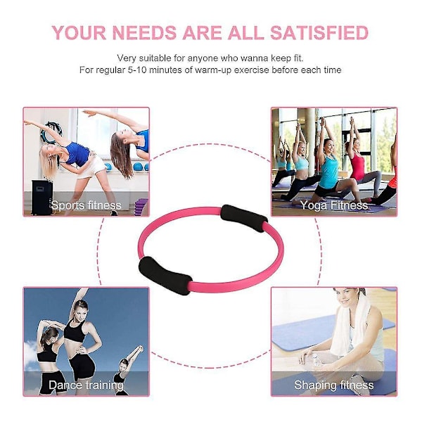 Pilates-rengas Magic Circle Kaksoiskahva Jooga Harjoitus Kunto