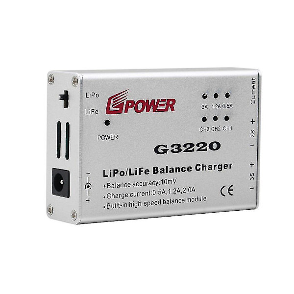 G3220 Balanceoplader til DJI Phantom Parrot Ar Drone 2.0