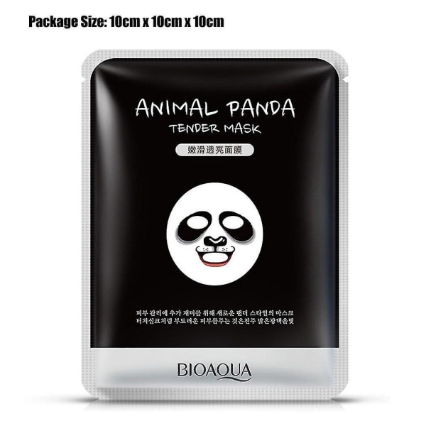 Animal Pattern Mask Fukttillförsel unisex