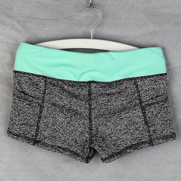 Sommer Sports Running Yoga Elastiske Shorts for Kvinner