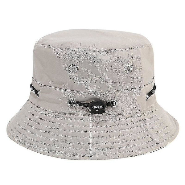 Hinkhatt för Män Kvinnor Unisex Strand Solhattar Street Headwear Fiskare Utomhuskeps Sommar Panama Justerbar Resekeps C5