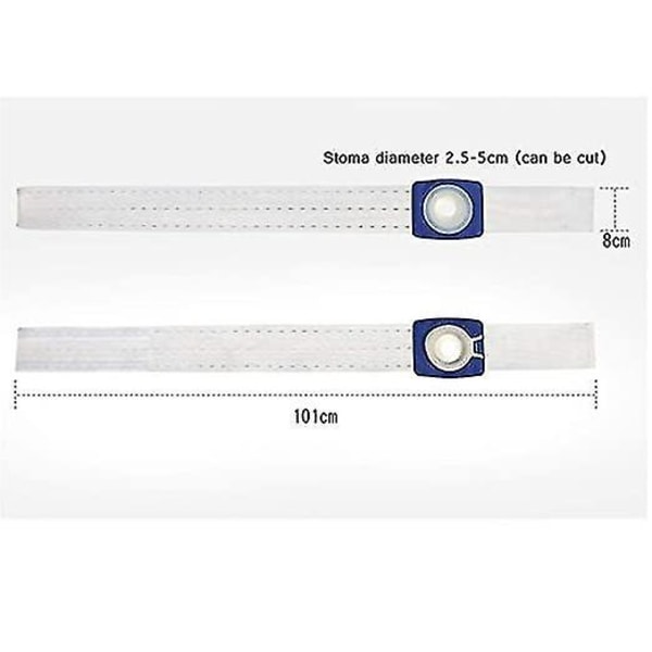 Stomi-stödbälte för Kolostomi, Ileostomi, Stoma och Bråckvård