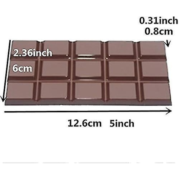 Hård Polycarbonat Chokoladeform Til Fremstilling Af Chokoladebarer Chokoladeform I Polycarbonat