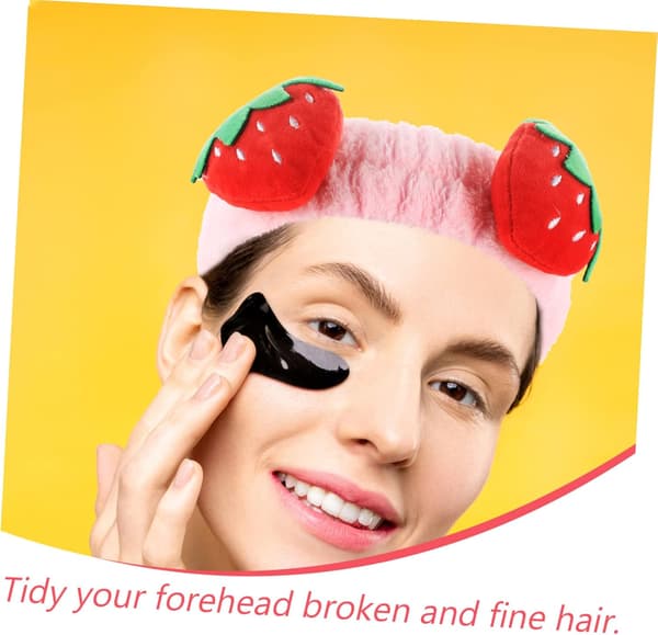 2 stk. elegant bredt pandebånd til kvinder Ansigtsvask Hårbånd Makeup Elastisk og behageligt