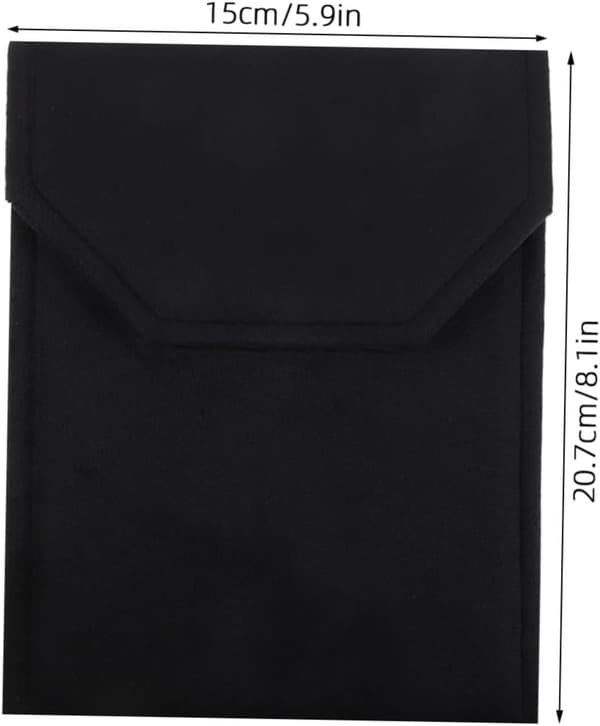 Smykkeopbevaringspose Mini Rejsetaske Trykknap til Halskæde Armbånd Øreringe Opbevaring Foldbart Design
