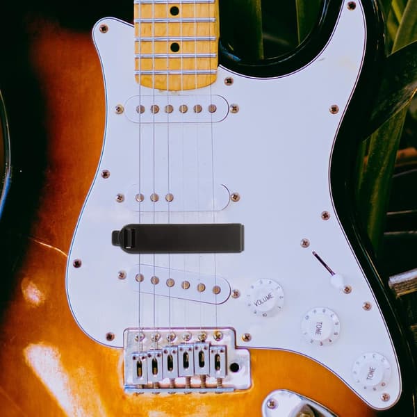 Gitarrljuddämpare Ljuddämpare Akustisk Gitarr Mute Justerbar Spänning Hög Hållfasthet Abs Material Nybörjarövningsverktyg