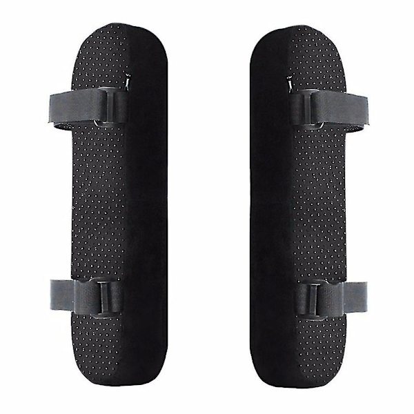 2 st. Stolsarmstödspads med minnesskum, armbågekudde, stöd