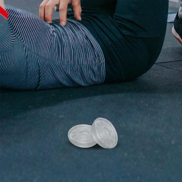 2st Pull up Bar Ändskydd Dörr Halkfri Gummi Skyddande Träningsutrustning Tillbehör