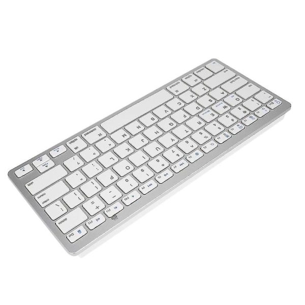 Silver Ultratunt trådlöst Bluetooth tangentbord iPad Mini Mac