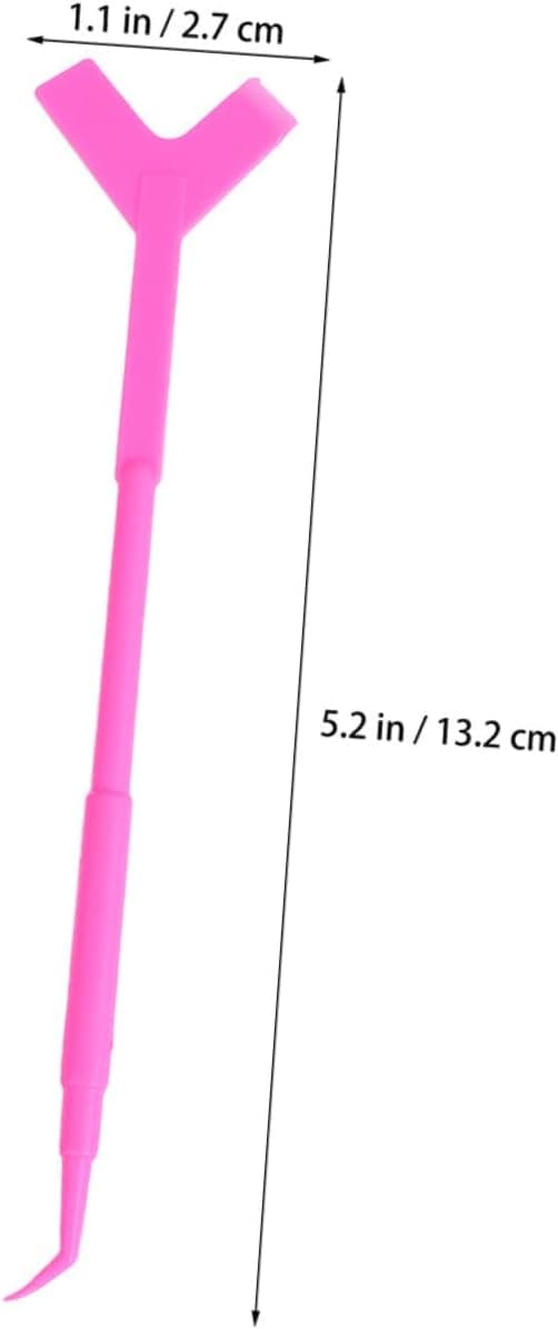 12 st lösögonfransar Y-formad borste franspermanentborste ögonfranslyftstav franslyft