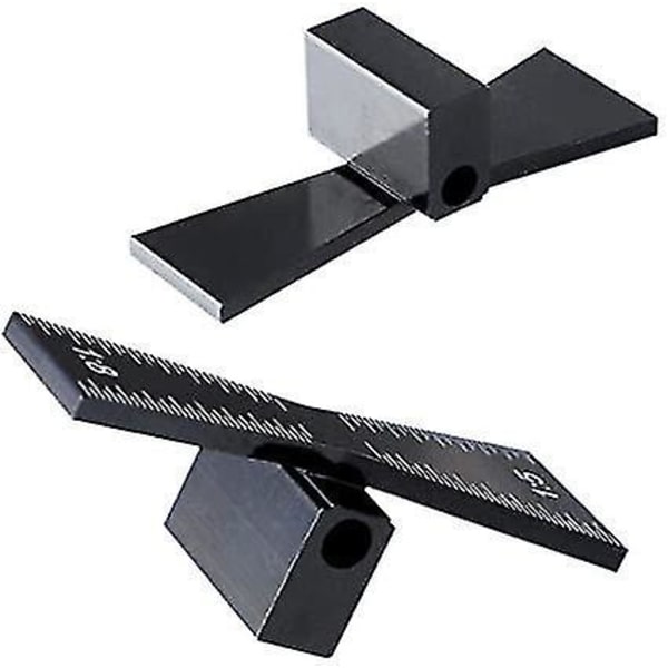Dovetail-merke, merkemåler i aluminium