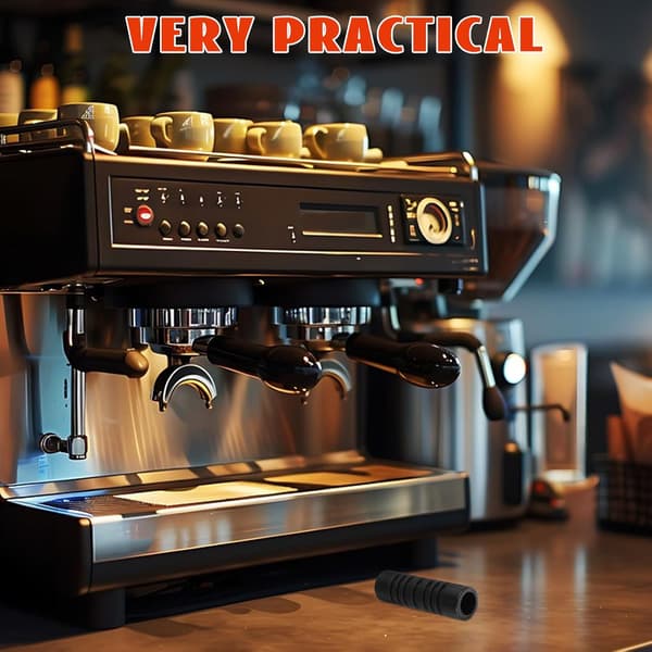 Gummi dampmuffe og nem installation til espressomaskiner kaffemaskinetilbehør