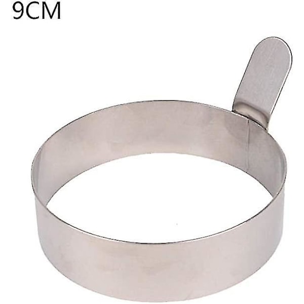 Stegeægform i Rustfrit Stål Ægform Non-stick 9cm