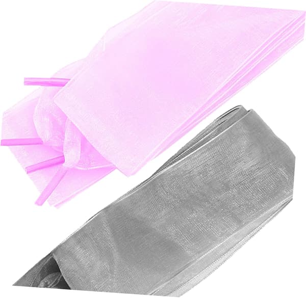 4 par afslappede dekorative snørebånd til kvinder, bløde satin flade snørebånd, 110 cm længde, pink grå