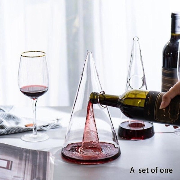 Wine Decanter Käsintehty Crystal Red Wine Pourer ilmastin