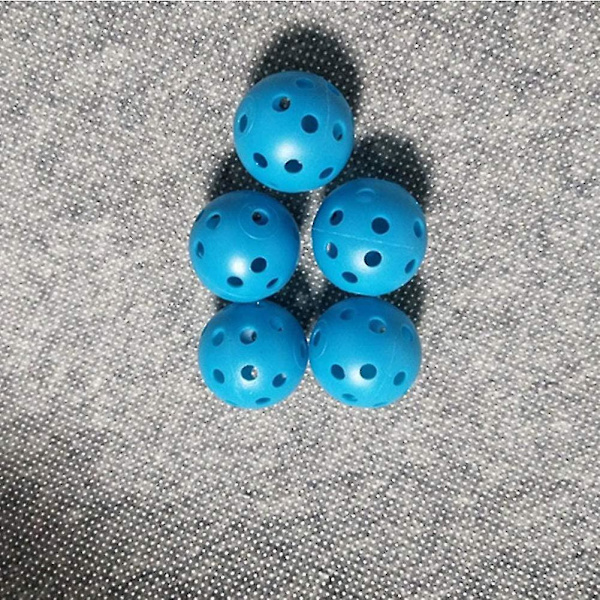 50 stk Plastgolfballer Luftstrøm Hule Treningsballer